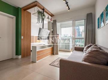 1 · Apartamento com 30 m², 1 quarto e 1 vaga com varanda à venda no bairro Vila Madalena.