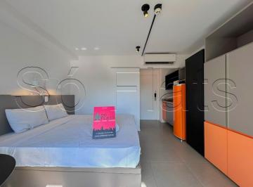 Apartamento · 28m² · 1 Quarto · 1 Vaga · Apto tipo Studio, Próximo a Faria Lima, Av. Sto. Amaro, Faculdade Anhembi/Morumbi.