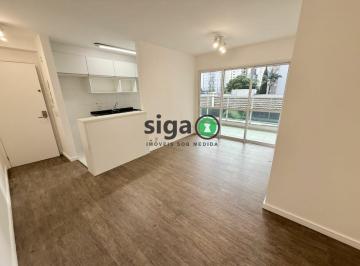 Apartamento · 65m² · 2 Quartos · 1 Vaga · Apto com 65m² para locação no Brooklin, com 2 quartos sendo 1 suíte, 1 vaga , somente armários .