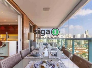 Apartamento · 131m² · 3 Quartos · 3 Vagas · Apartamento à Venda no Brooklin - 131m² - 3 Suítes - 3 Vagas - Lazer Completo