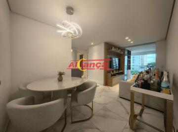Apartamento · 81m² · 3 Quartos · 1 Vaga · The Gate Guarulhos - 81m² | 3 Dorms (1 Suíte) | Varanda Gourmet | 1 Vaga Coberta