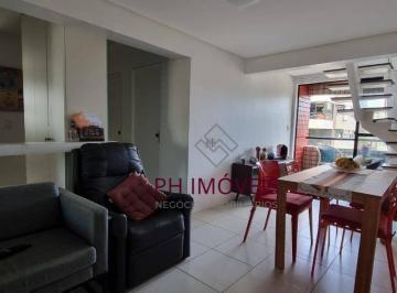 edd8b66abd55e30a9882d65eac76a36b38551e77 · Cobertura Duplex com 3 dormitórios sendo 2 suítes localizado na Ponta Verde - 90m²