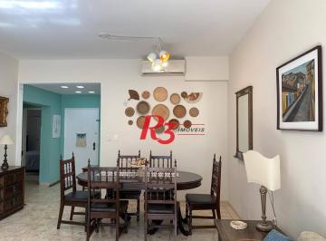 b628b06752413401b2619c16eb3095d14ebd07a8 · Apartamento com 2 dormitórios para alugar, 163 m² por R$ 6.000,02/ano - José Menino - Santos/SP