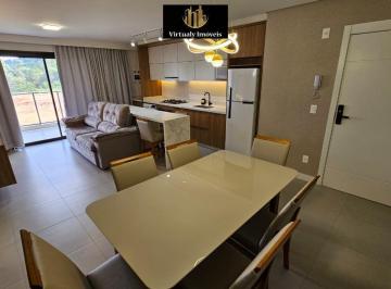 Apartamento · 76m² · 2 Quartos · 2 Vagas · Apartamento mobiliado para locação no Edifício Brava Garden na Praia Brava em Itajaí