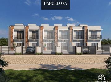 Casa · 65m² · 2 Quartos · 1 Vaga · Sobrado Geminado em Rocio Grande, São Francisco do Sul/SC
