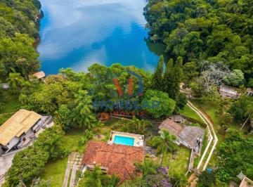 Casa · 197m² · 8 Quartos · 6 Vagas · Chácara com 6 quartos "PÉ NA ÁGUA" à venda, 185m² por R$ 1.198.500,00 - Caceia - Mairiporã/SP