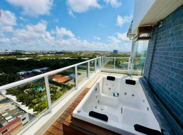 Apartamento de 3 quartos, Salvador · Cobertura a venda na Pedra do Sal com 3 quartos reformada jacuzzi vista mar e area gourmet