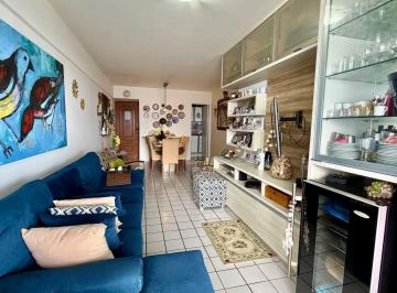 Apartamento · 104m² · 3 Quartos · 2 Vagas ·
Cód: 180 - Apto Frente Mar com 3 dormitórios à venda, 104 m² por R$