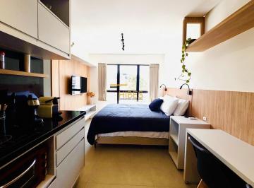 Apartamento de 1 quarto, Curitiba · Studio mobiliado e lindamente decorado no Batel – 21m² privativos