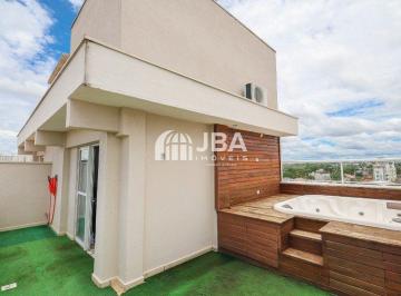 Apartamento de 2 quartos, Curitiba · Cobertura com terraço de 27m²