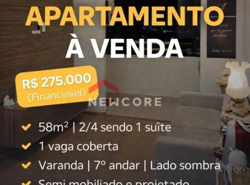 Apartamento · 56m² · 2 Quartos · 1 Vaga · Apartamento em Avenida Antônio Basílio - Lagoa Nova - Natal/RN