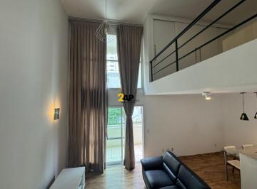 Apartamento · 60m² · 1 Quarto · 2 Vagas · Lindo Loft na Vila Andrade, São Paulo-SP, próximo a comércios e escolas, a 350m do Shopping Jardim S