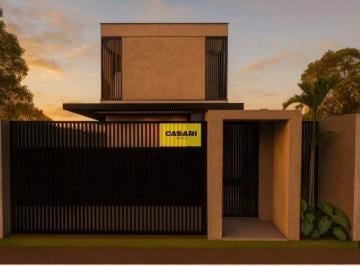 Casa · 235m² · 3 Quartos · 4 Vagas · Sobrado Alto Padrão em Construção com 3 Suítes, Piscina e Área Gourmet – São Bernardo