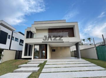 Casa · 358m² · 4 Quartos · 4 Vagas · Sobrado Novo de Alto Padrão à Venda no Condomínio Alphaville II - Urbanova | 4 Suítes | 358m²