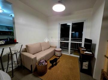 Apartamento · 57m² · 2 Quartos · 1 Vaga · Lindo apartamento, 2 dormitórios,sacada e churrasqueira, móvel da cozinha e vaga de garagem.