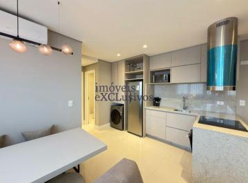 Apartamento · 60m² · 1 Quarto · 1 Vaga · apartamento 1 Suite mobiliado com 1 vaga 1° Locação