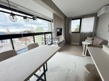 Apartamento · 74m² · 1 Quarto · 1 Vaga · Apartamento 1 suíte mobiliado com 1 vaga 1° Locação
