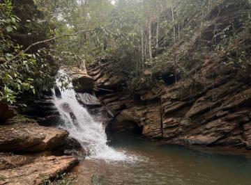 Terreno , Água Fria de Goiás · VENDO CHÁCARA DE 02 HECTARES COM RIO DESCOBERTO PASSANDO DENTRO EM ÁGUAS LINDAS DE (GO) AC CARRO!