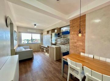 Apartamento · 56m² · 2 Quartos · 1 Vaga · Apartamento 02 dormitórios com suíte, semi-mobiliado a venda no Centro