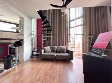 Apartamento · 43m² · 1 Quarto · 1 Vaga · Duplex Residencial Flat Time, para locação ao lado do Hospital Sírio-Libanês para locação.