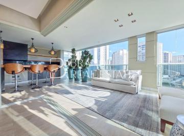 Apartamento · 237m² · 3 Quartos · 4 Vagas · Apartamento mobiliado pra locação no Vila Nova Reserved, 3 suítes, 4 vagas, andar alto.