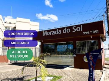 Apartamento · 3 Quartos · 1 Vaga · Apartamento 3 Dormitórios Mobiliado com Suíte e Garagem