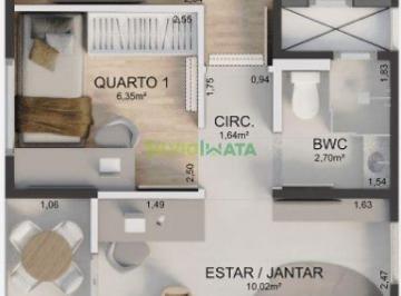 Apartamento · 48m² · 2 Quartos · 1 Vaga · VENDA | Apartamento, com 2 dormitórios em Jardim Guaporé, Maringá
