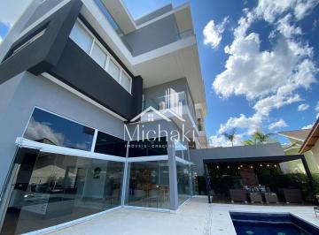 Casa · 500m² · 4 Quartos · 2 Vagas · Condomínio Arujá 5 - Casa de Alto Padrão com 4 suites e piscina no condomínio Aruá 5