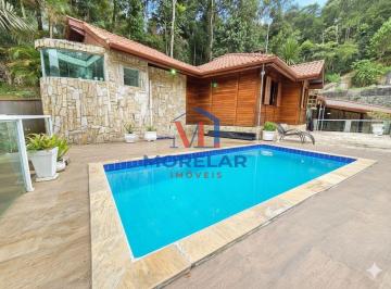 Casa · 360m² · 2 Quartos · 3 Vagas · Parque Suíça de Caieiras - Chalé em condomínio com 2 quartos à venda, 360m² por R$ 946.500,00 - Serr