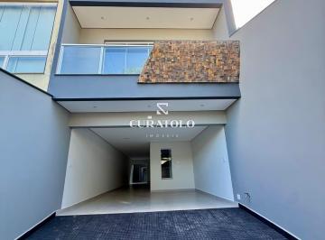 Casa · 263m² · 3 Quartos · 6 Vagas · Casa/sobrado novo à venda com 263 m², 3 suítes, área gourmet e 6 vagas, Jardim do Mar, São Bernardo