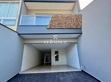 Casa · 263m² · 3 Quartos · 6 Vagas · Casa/sobrado novo à venda com 263 m², 3 suítes, área gourmet e 6 vagas, Jardim do Mar, São Bernardo 