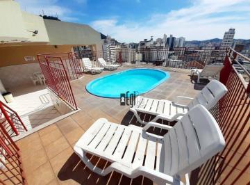 ÁREA DA PISCINA · Apartamento com 2 dormitórios à venda, 55 m² por R$ 389.000,00 - Centro - Juiz de Fora/MG