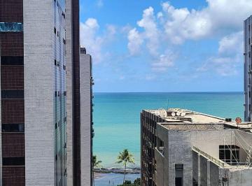 Apartamento de 3 quartos, Recife · Vendo na R. Setúbal, varanda vista mar, 155m2, 03 quartos, 01 suíte, 02 vagas cobertas, aceito FGTS