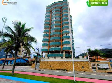 Apartamento de 1 quarto, Mongaguá · Apartamento 1 dormitório com duas sacadas - Prédio com elevador e Piscina