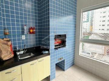 Apartamento · 85m² · 2 Quartos · 1 Vaga · Apartamento de 2 dormitórios com Churrasqueira a 50 metros da praia na Guilhermina.