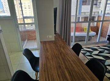 Apartamento de 1 quarto, Santos · 1 QUARTO MOBILIADO NO QUANTUM 55 METROS SERVIÇOS, LAZER E ÓTIMA LOCALIZAÇÃO EM SANTOS