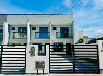 Casa · 80m² · 2 Quartos · 2 Vagas · Sobrado Geminado 2 Suítes e 79m² - Areias