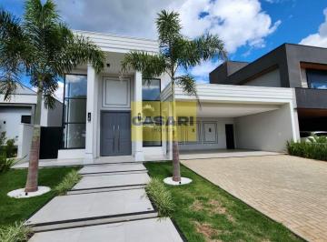 Casa · 294m² · 3 Quartos · 4 Vagas · Casa Nova Térrea Neoclássica à Venda no Portal das Estrelas – Boituva/SP | 3 Suítes | Piscina | Ener