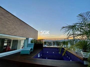 Apartamento · 319m² · 4 Quartos · 3 Vagas · Residencial Costa Amalfitana - Cobertura de Alto Padrão no Saguaçu | 319 m² Privativos | 4 Suítes |