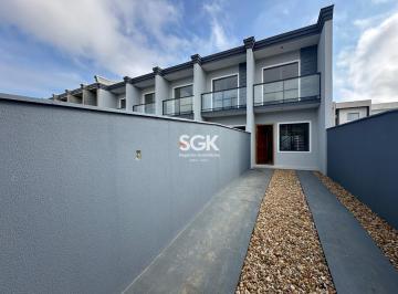 Casa · 70m² · 2 Quartos · 2 Vagas · Sobrado Geminado com 2 Dormitórios e 2 Vagas no Bairro Santa Catarina – Joinville | Próximo ao Forte