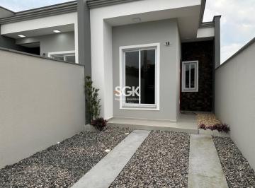 Casa · 71m² · 3 Quartos · 1 Vaga · Casa Geminada Térrea Nova com 3 Quartos e Suíte no Jarivatuba