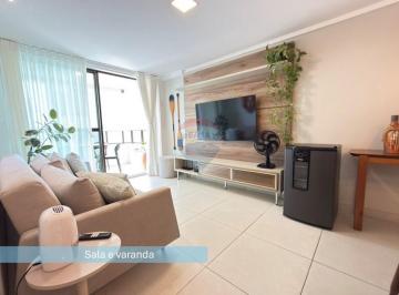 Apartamento · 66m² · 2 Quartos · 2 Vagas · Apartamento para alugar, 2 quartos, frente praia, Intermares, Cabedelo, PB