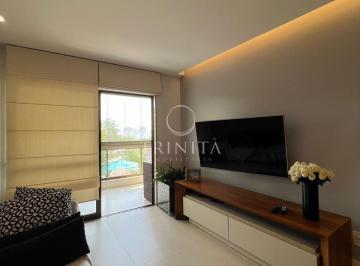 Sala de Estar · Lindo Apartamento à Venda no Recreio 115m² | Próximo à Praia