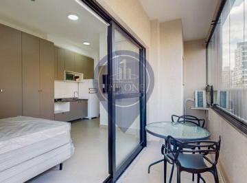 Foto 07 · Studio de Luxo em Pinheiros: 1 quarto, 2 salas, 1 banheiro, 31m² - Venda ou Locação em São Paulo-SP