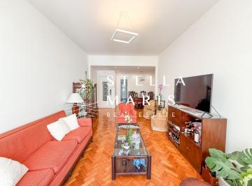 Foto 01 · Leblon, Apartamento espetacular, super arejado, em andar alto, de 117 m2, 3 quartos e 1 vaga à venda