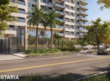 Foto de frente para Isola Del Sole · Apartamento no Guarujá, 3 suìtes, varanda gourmet, lazer de clube
