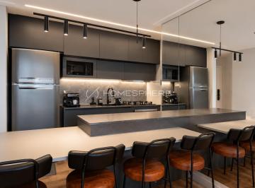 1 · Apartamento sofisticado no Brooklin | 75 m² | 2 dormitórios | Varanda | 2 vagas | Condomínio clube