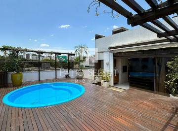 1 · Cobertura duplex, 03 dormitórios, 01 Suíte, Área Gourmet com Churrasqueira á Carvão e Piscina Aqueci