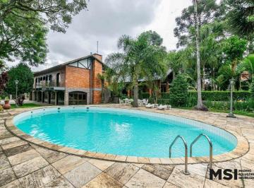 Casa · 767m² · 4 Quartos · 7 Vagas · Residência Clássica Contemporânea com 766 m² Privativos e Terreno de 3.169 m² em Condomínio Exclusiv