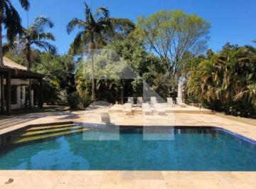 Casa · 710m² · 6 Quartos · 4 Vagas · Locação anual disponível em Terras de São José I, 5 suítes, piscina aquecida, Gourmet completo